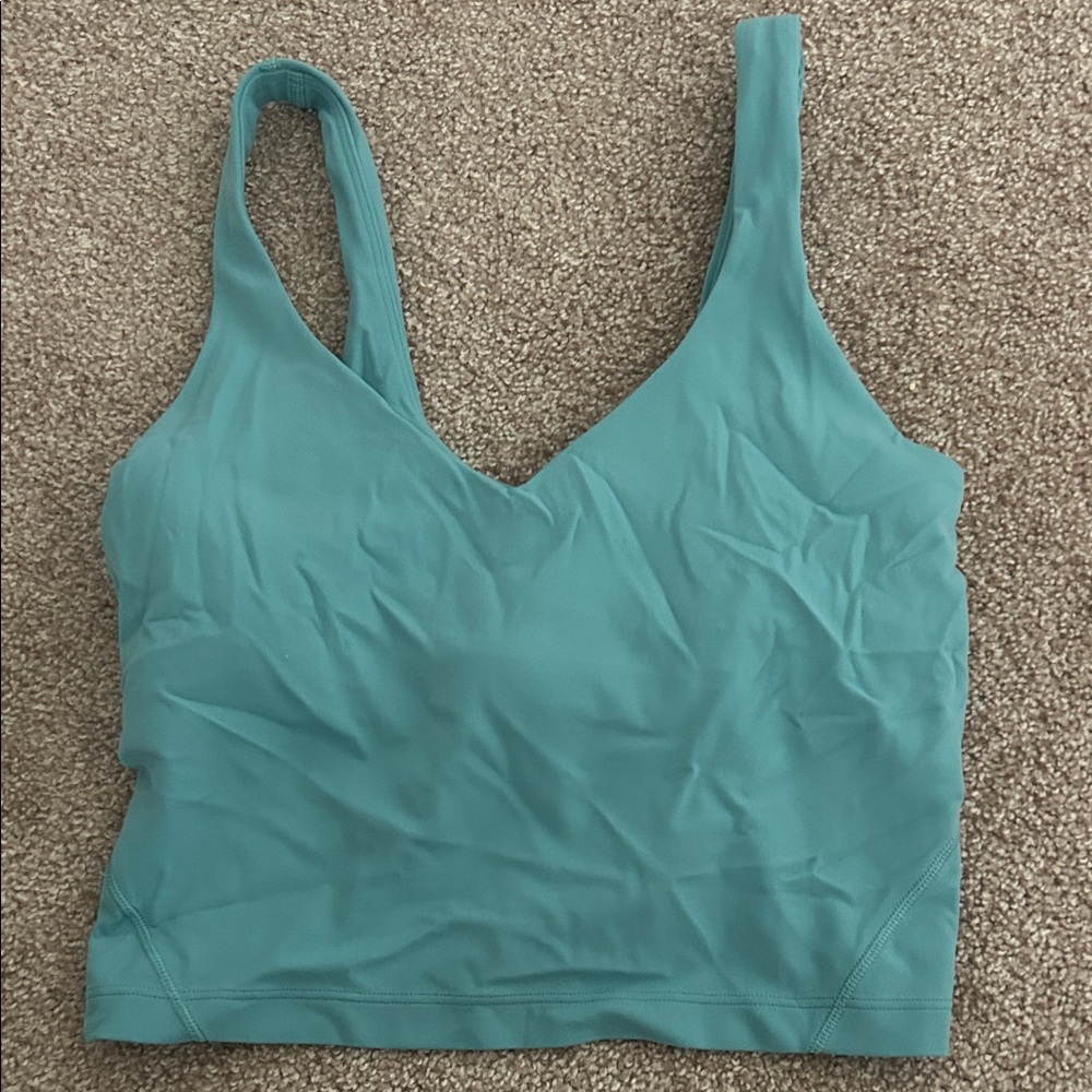 Lululemon Athletica Turquoise Align Tank